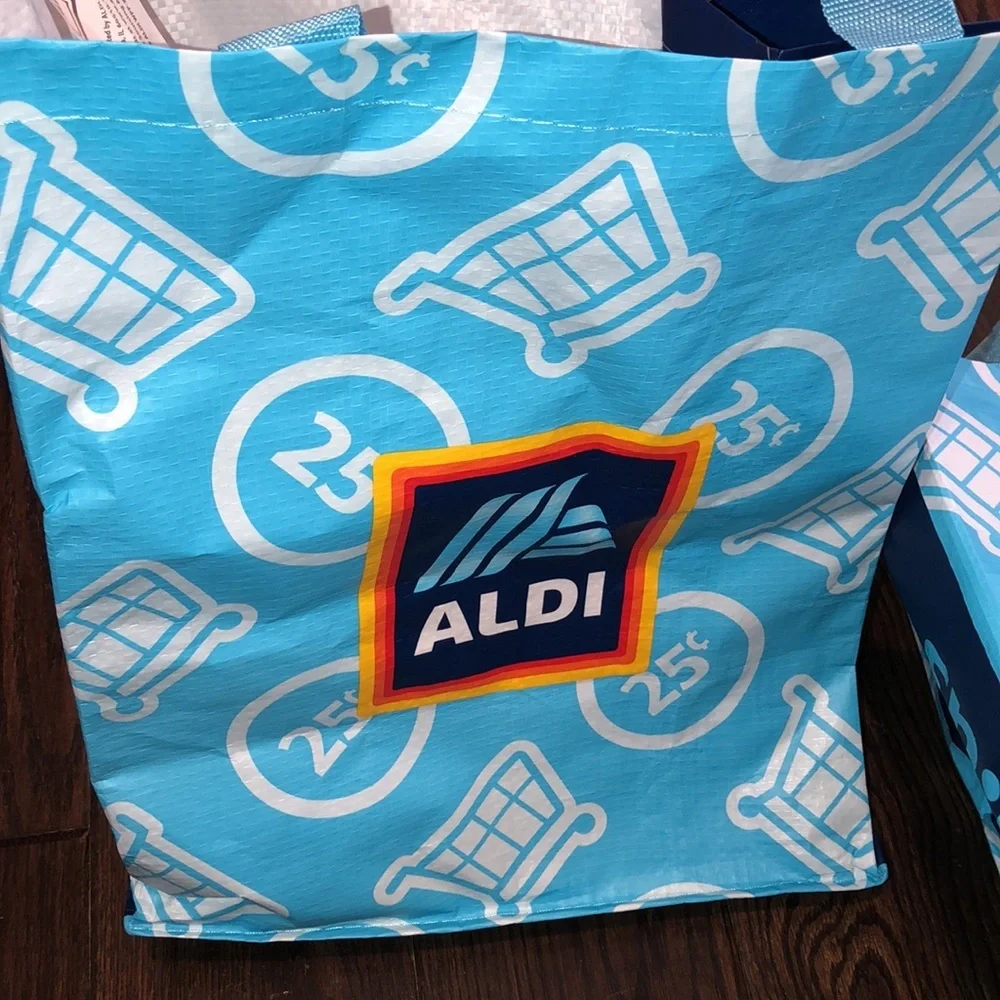 Set of three Aldi reusable bags